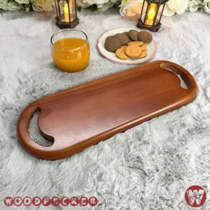 Solid Mahogany Wood Chopping Board Cum Serving Tray