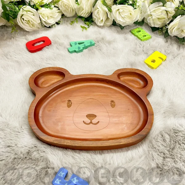 Red Panda Kids Dining plate